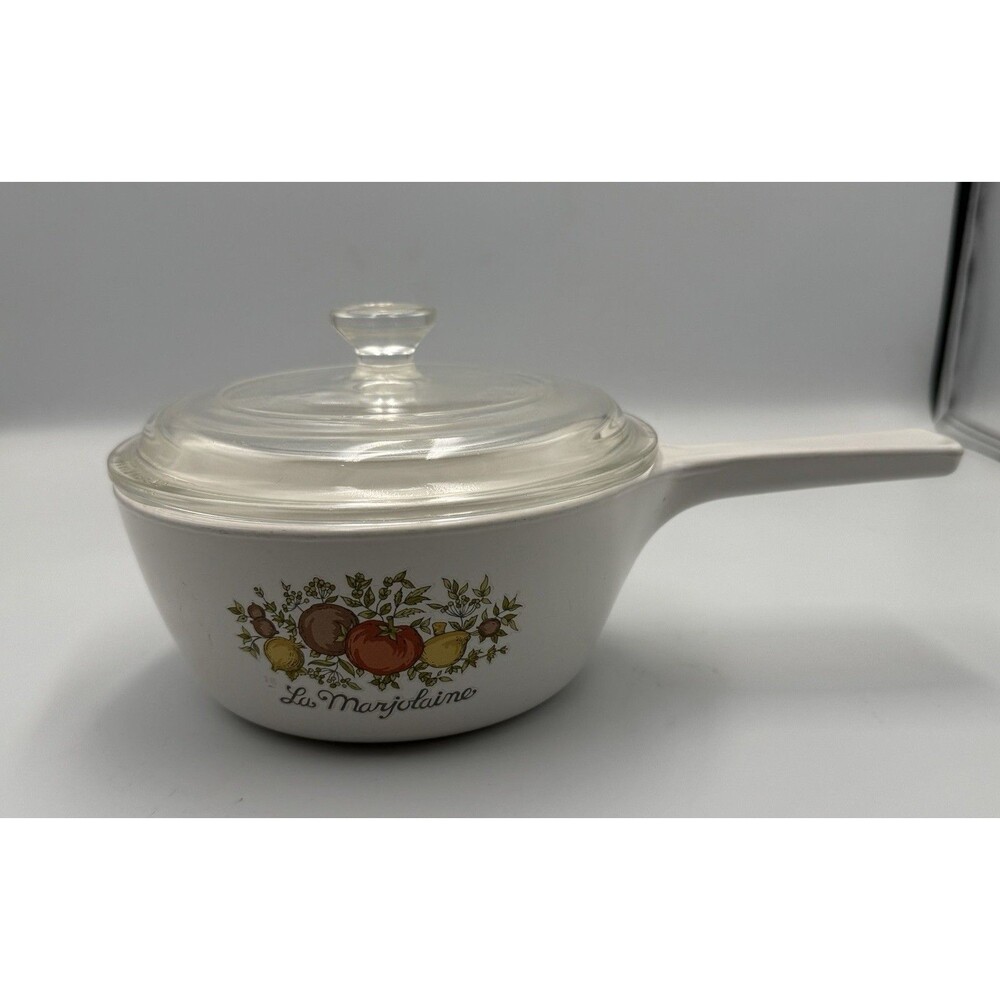 Vintage Corning Ware Spice Of Life La Marjolaine 1 1/2 Pint P-82-B W/ Lid